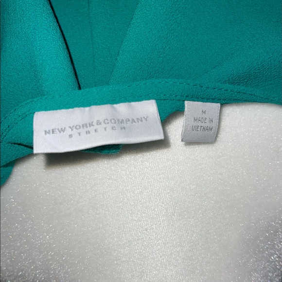 Teal blouse - Picture 2 of 3